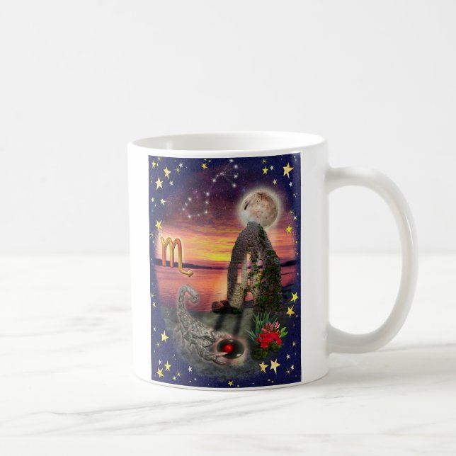 Taza De Café Escorpio (Derecha)