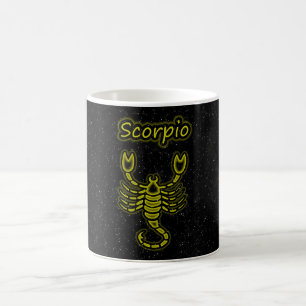 Taza De Café Escorpio brillante