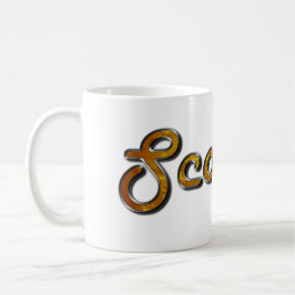 Taza De Café Escorpio en Topaz Gemstone