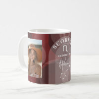 Escorpio Zodiac Astrología Foto Personalizado
