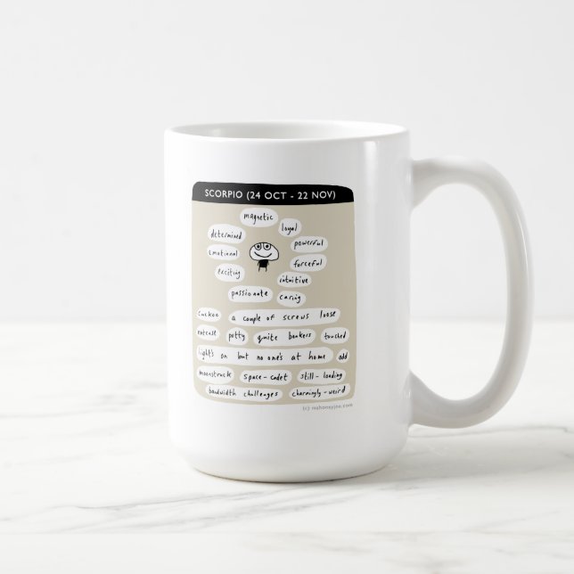 Taza De Café Escorpión (Derecha)