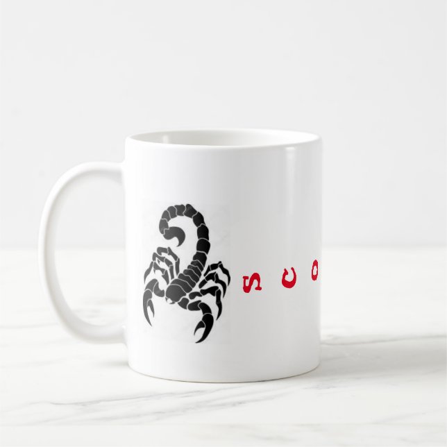 Taza De Café Escorpión (Izquierda)