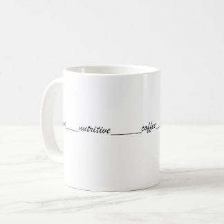 Taza De Café Escribe One nutritive coffee