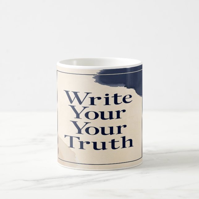 Taza De Café Escribe Tu Verdad opción 2 (Centro)