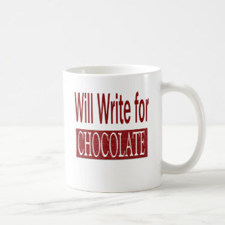Taza De Café Escribirá para el regalo del chocolate para los
