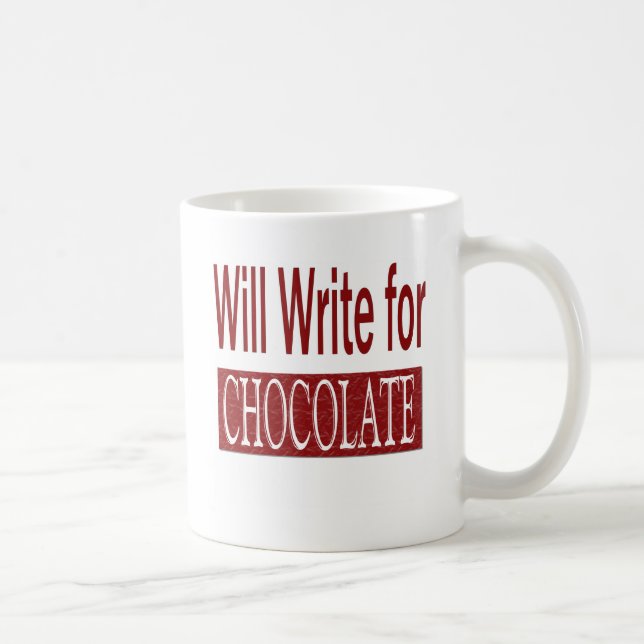 Taza De Café Escribirá para el regalo del chocolate para los (Derecha)