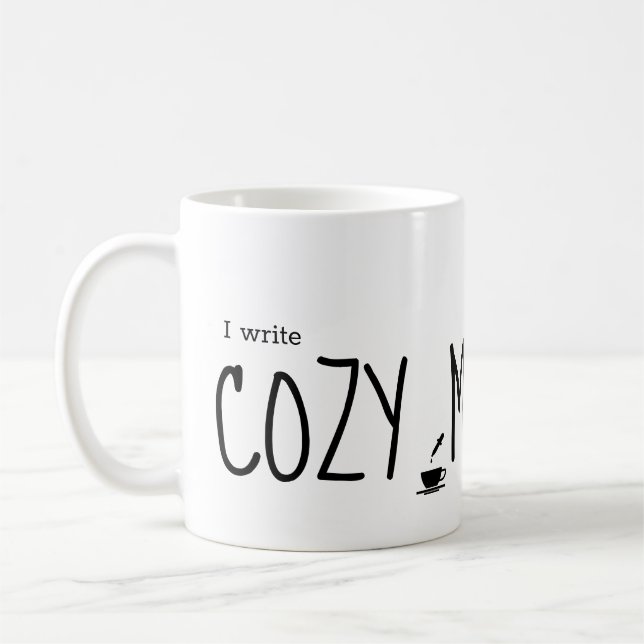 Taza De Café Escribo Cosy Mysteris, veneno teacup (Izquierda)