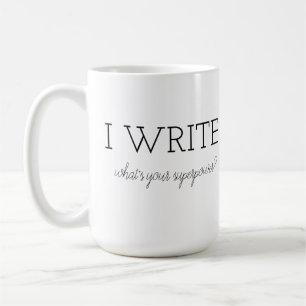 Taza De Café Escribo - cuál es su superpotencia