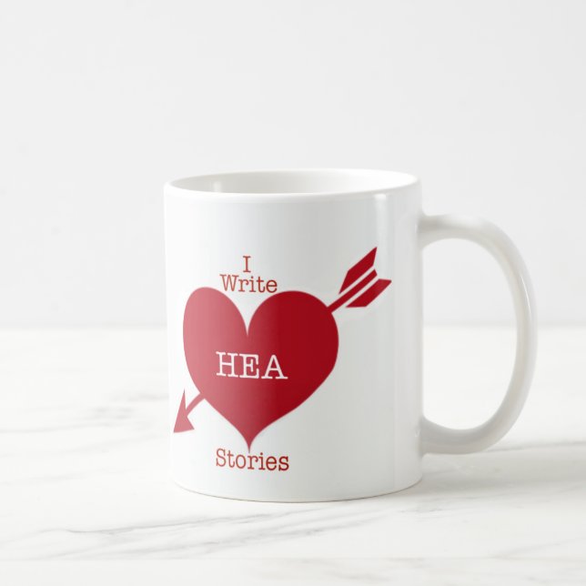 Taza De Café Escribo HEA Stories Coffee Mug (Derecha)