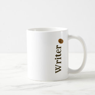 Taza De Café Escritor Período con Café Granos Escritores Noveli
