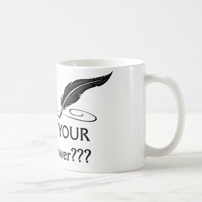 Taza De Café Escritor Superpowered (Derecha)