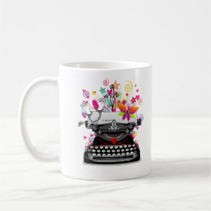 Taza De Café Escritora en Work Mug NANOWRIMO
