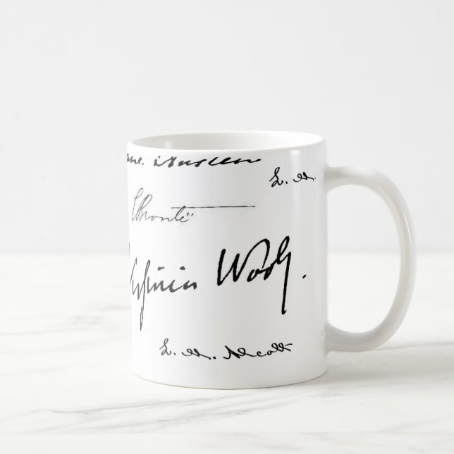 Taza De Café Escritores de las mujeres (Derecha)