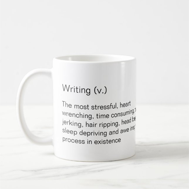 Taza De Café Escritura (Izquierda)