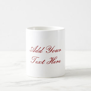 Taza De Café Escritura a mano profesional añadir texto moderno