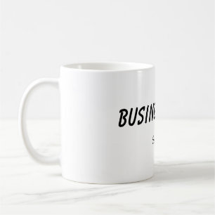 Taza De Café escritura de acuarela verde azul simple