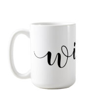 Escritura manuscrita envuelta de "Wifey"