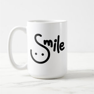 Taza De Café Escritura sonriente