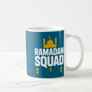 Taza De Café escuadra de ramadán oro diseño de linterna de mezq