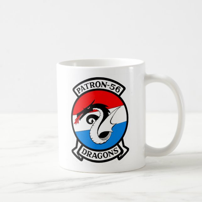 Taza De Café Escuadrilla VP-56 de la patrulla de la marina de (Derecha)