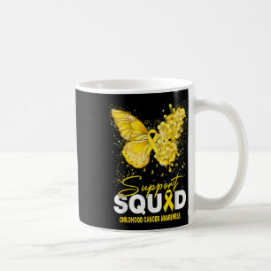 Taza De Café Escuadrón de apoyo a la conciencia del cáncer infa