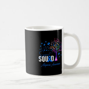 Taza De Café Escuadrón De Apoyo Para La Concienciación Sobre La