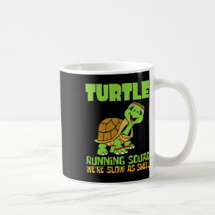 Taza De Café Escuadrón de carreras de tortugas Somos lentos com
