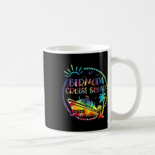 Taza De Café Escuadrón de Crucero 2025 Bermudas Navegando Junto