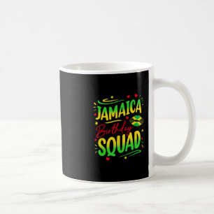 Taza De Café Escuadrón de cumpleaños de Jamaica Viaje de chicas