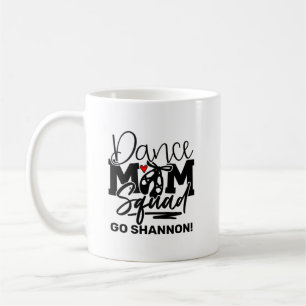 Taza De Café Escuadrón de danza personalizada