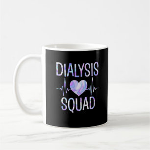 Taza De Café Escuadrón de diálisis - Nefrología divertida Hemod