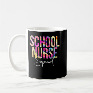 Taza De Café Escuadrón De Enfermeras De La Escuela De Enfermerí