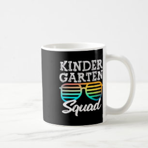 Taza De Café Escuadrón de jardines de infancia Sungles Divertid
