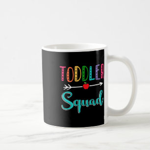 Taza De Café Escuadrón De Maestros De Vuelta A La Escuela