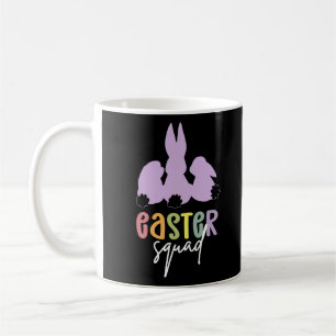 Taza De Café Escuadrón de Pascua Caza de huevos de Pascua Con