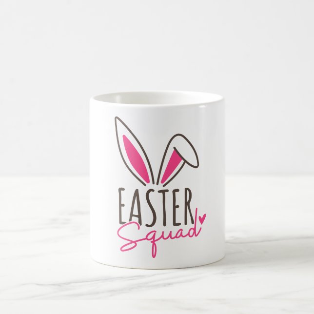 Taza De Café Escuadrón de Pascua Familiar (Centro)