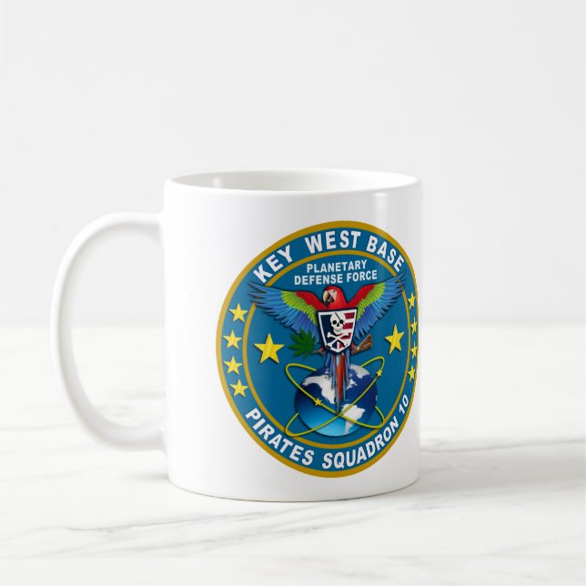 Taza De Café Escuadrón de Piratas (Izquierda)