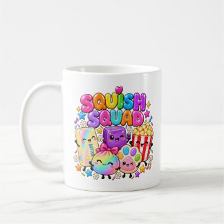 Taza De Café Escuadrón de Squish Viral Squishies Palomitas de M