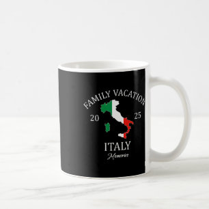 Taza De Café Escuadrón de viajes familiares Italia 2025