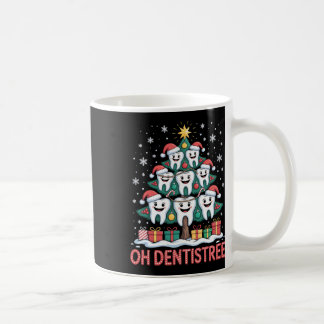 Taza De Café Escuadrón Dental de Navidad Oh Dentistree 