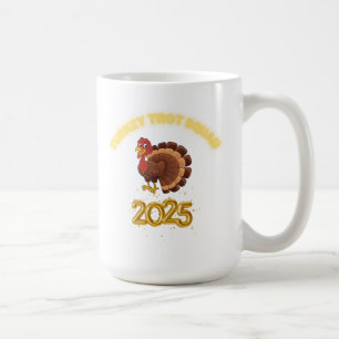 Taza De Café Escuadrón Trotar Pavo 2025