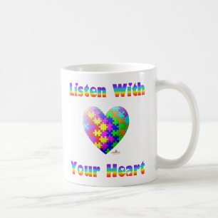 Taza De Café Escucha Con Tu Corazón