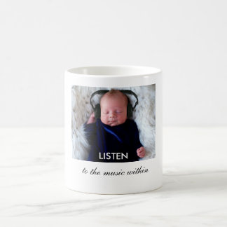 Taza De Café ESCUCHE… la música dentro