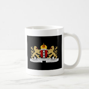 Taza De Café Escudo de Amsterdam