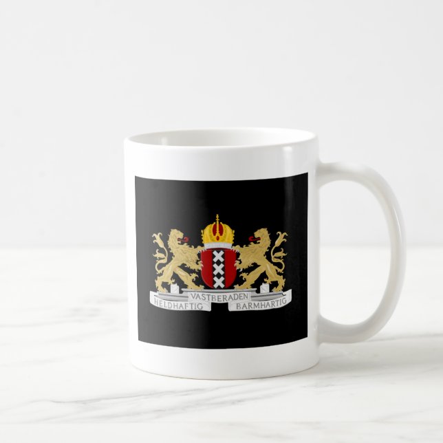 Taza De Café Escudo de Amsterdam (Derecha)