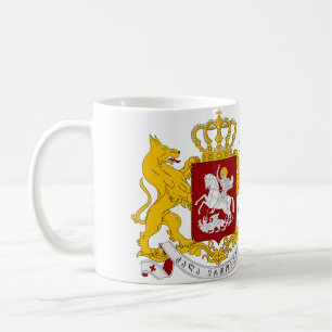 Taza De Café Escudo de Armas Alterno Georgia