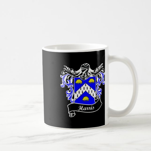 Taza De Café Escudo De Armas Apellido Apellido Familia Crest (Derecha)