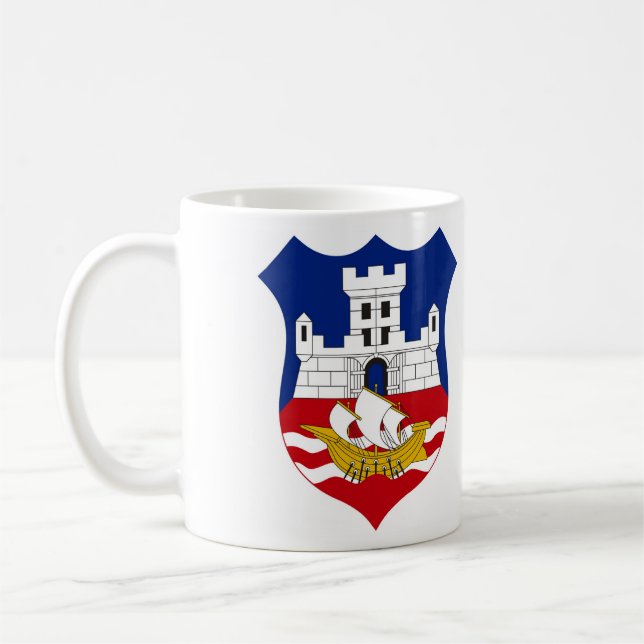 Taza De Café Escudo De Armas Belgrado (Izquierda)