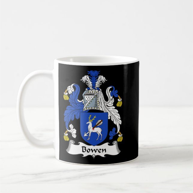 Taza De Café Escudo de armas Bowen   (Izquierda)