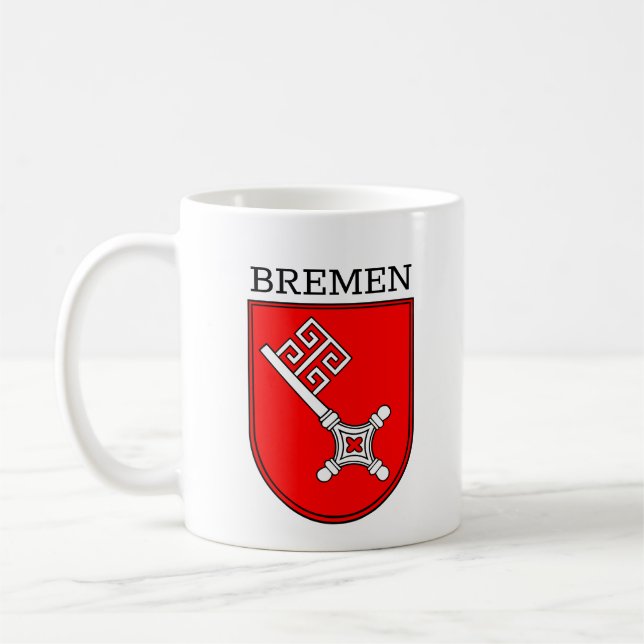 Taza De Café Escudo de armas Bremen (Izquierda)